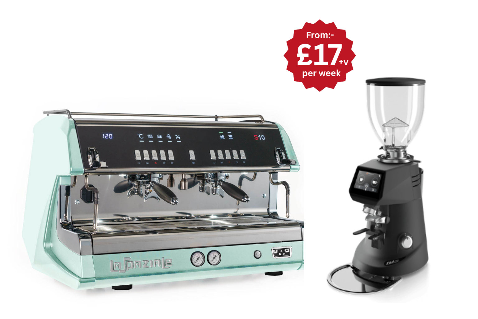 La Spaziale S10 EK coffee machine with grinder