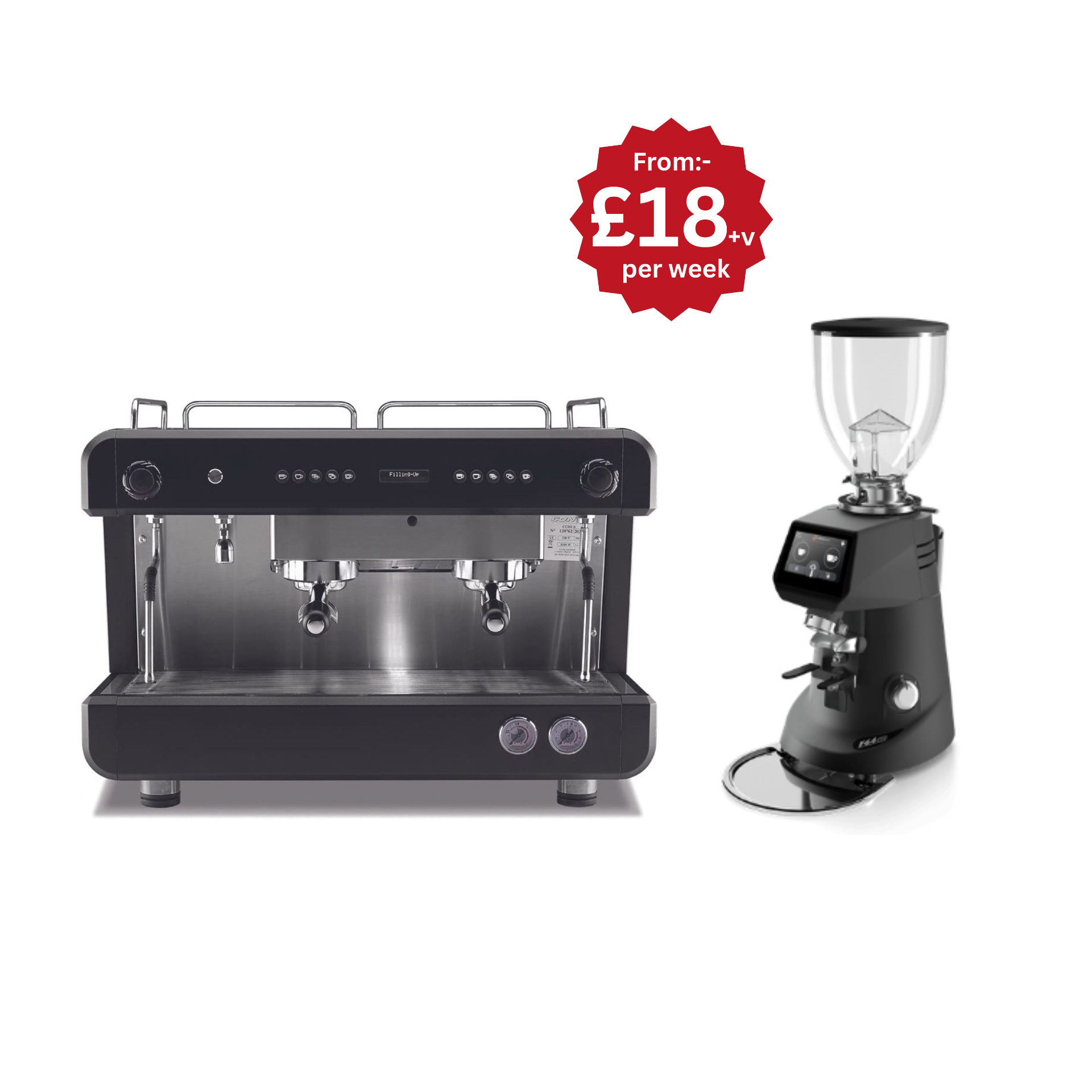 Conti CC202 espresso coffee machine & grinder