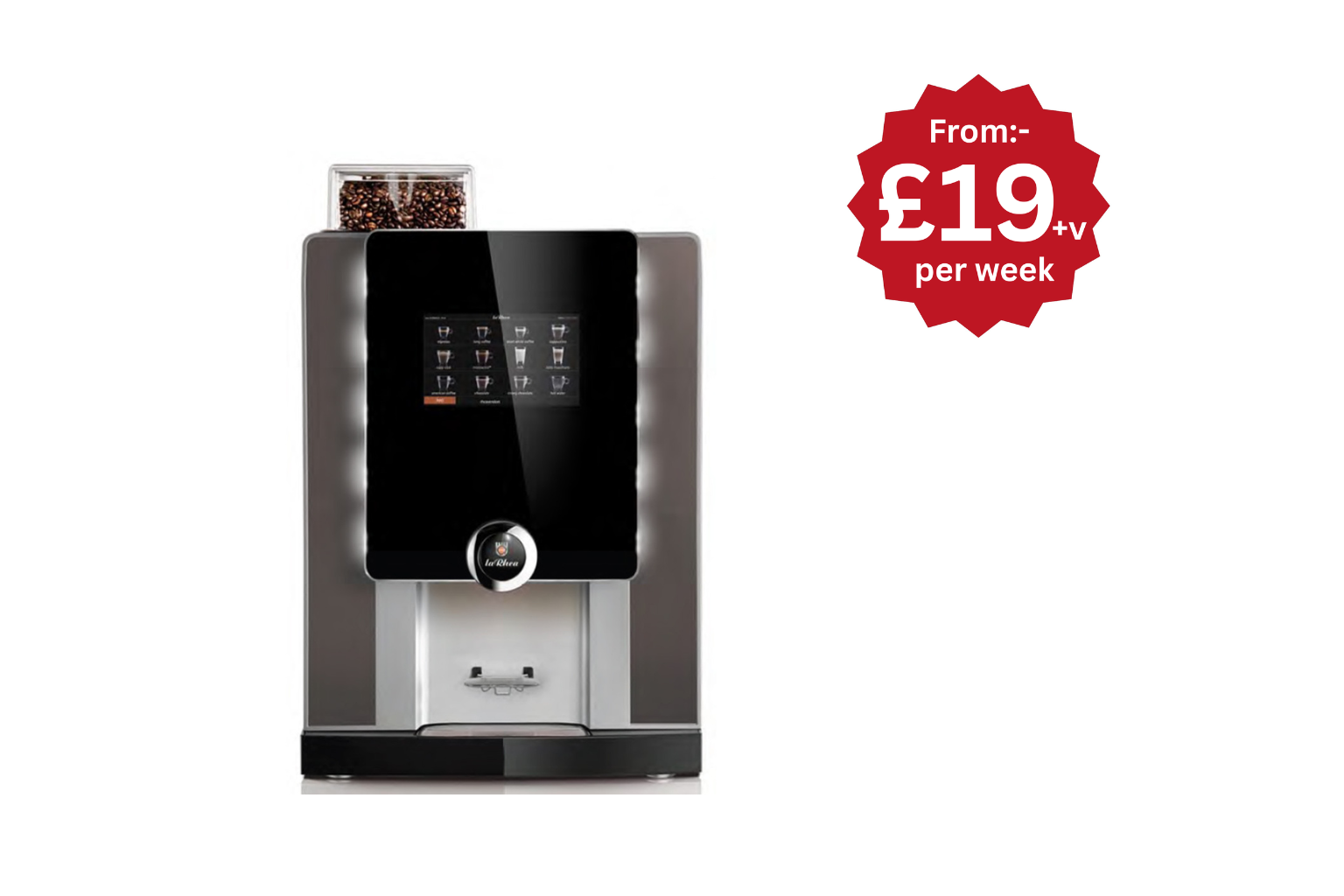 laRhea Premium Pro VHO bean to cup coffee machine